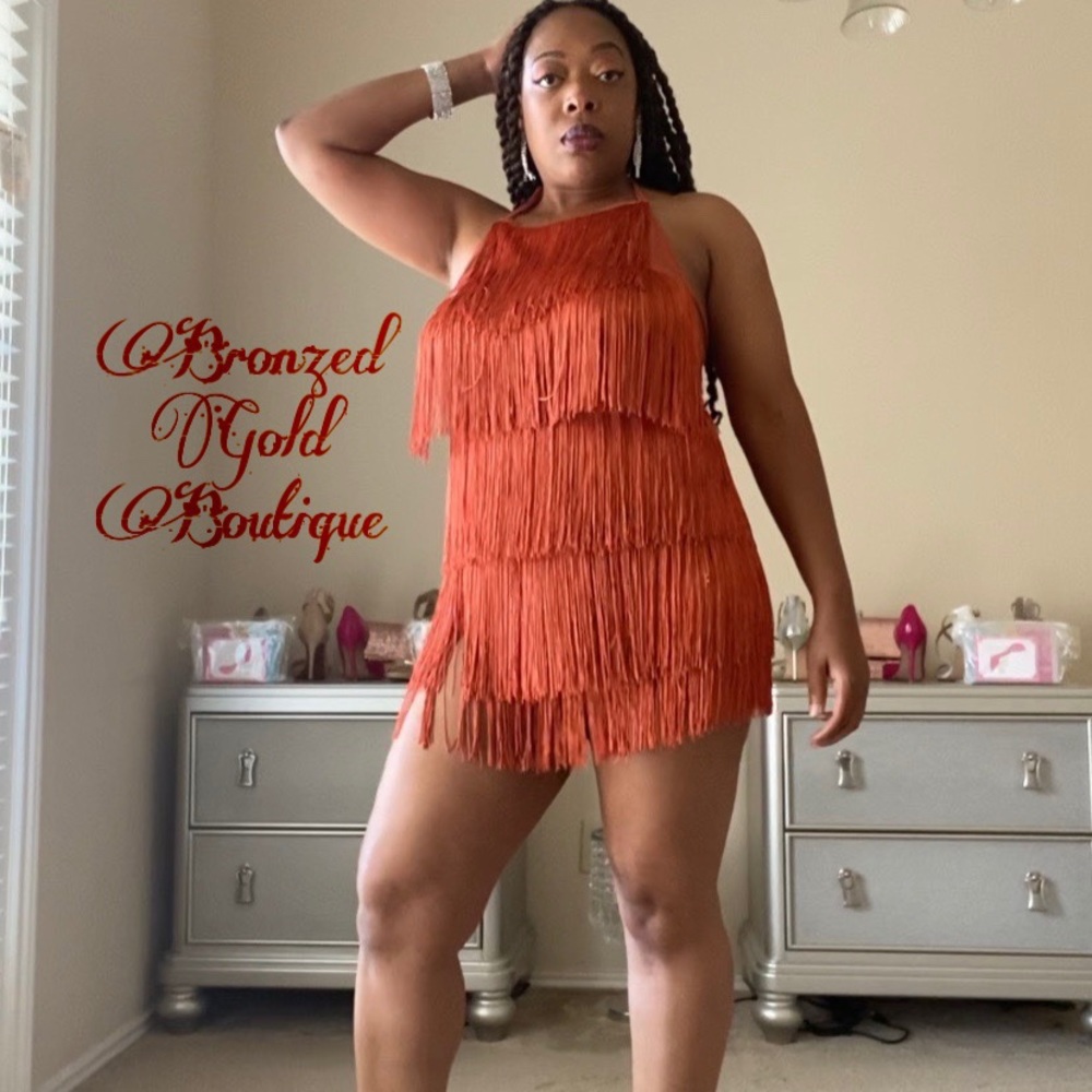 🧡Fringe Dress🧡 - Picture 6 of 8